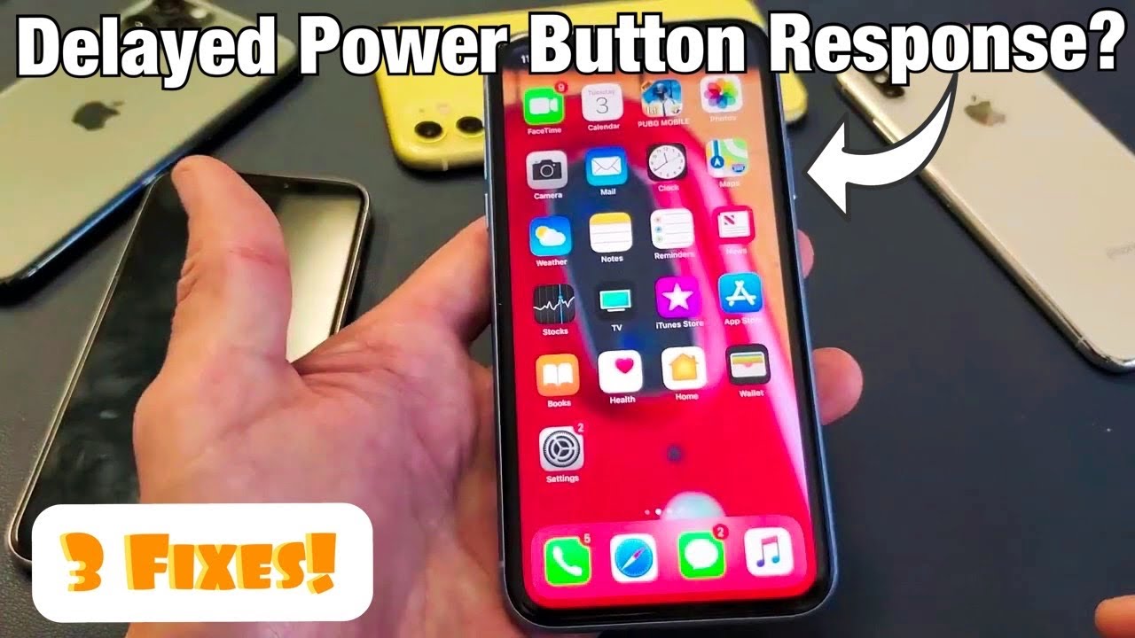 X, XS, 11: Slow or Delayed Power Button (Side Response? FIXED! - YouTube