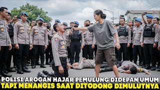 DIKIRA HANYA GADIS PEMULUNG BIASA !! POLISI AROGAN LANGSUNG KICEP SAAT DITODONG DIMULUT !!