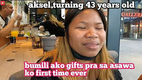 Birthday ni aksel pero ako ang nagcelebrate