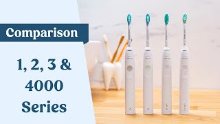 Philips Sonicare 1000 vs 2000 vs 3000 vs 4000 Series