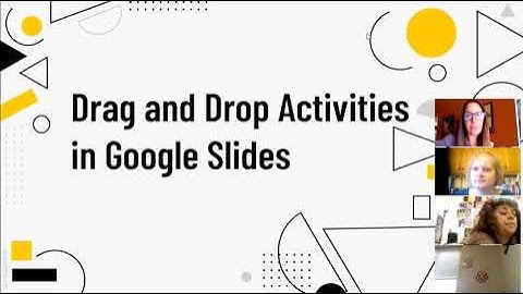 Create Drag and Drop Activities with Slides Digital Learning PD Series