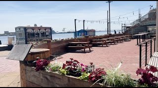 City s largest riverfront restaurant reopens amid summer-like weather