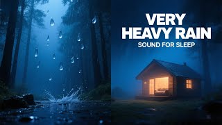 Very heavy Rain Sounds for Sleep, Study & Relaxation | Java Rain