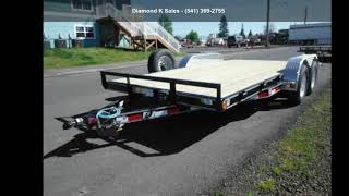 2020 PJ Trailers Carhauler CE 7' X 16' 10k Flatbed