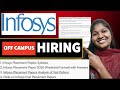 INFOSYS Off Campus Hiring 2025 2026 2024 || 2026 placements papers ,exam pattern,syllabus
