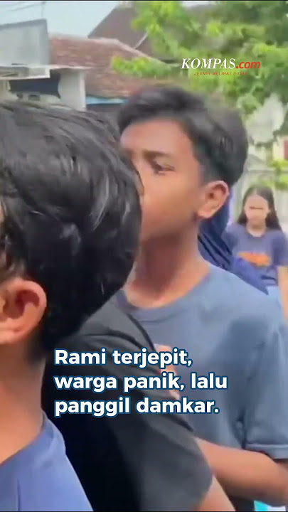 Detik-detik Nenek Terjepit di Sela Tembok Rumah, Lolos Ditolong Damkar