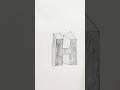how to draw 3D alphabet H, #stepbystepdrawing #drawing #shorts #howtodraw #alphabetdrawing
