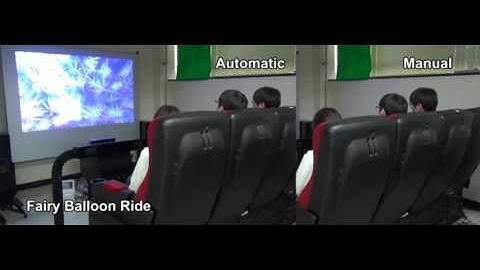 Motion Effects Synthesis for 4D Films Comparison: Automatic vs Manual