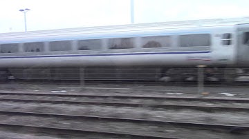 (HD) 2 Class 68s parked in with the Chiltern Railways set at Stourbridge Junction.