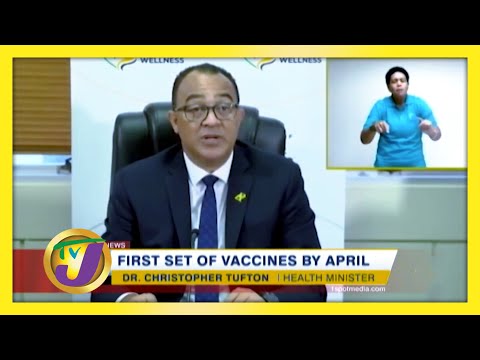Jamaica to Get 1st Set of Vaccines by April in Jamaica | TVJ News