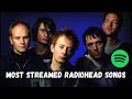Top 50 MOST Streamed "Radiohead" Songs on Spotify