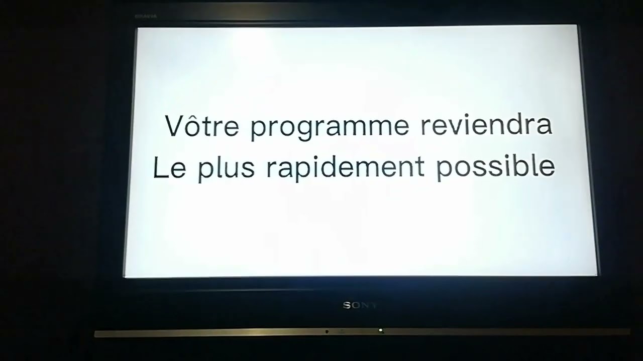 E7 gros problème technique filmé en 2022