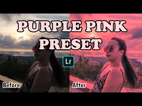 Lightroom Mobile Basic Editing | PURPLE PINK PRESET