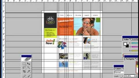 Tutorial Membuat Web Dengan Photoshop part 2