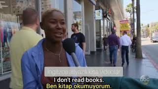 İngilizce Ve Türkçe Altyazılı Video Sokak Röportajı