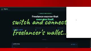 PaySom — Trustless Freelance Escrow Powered by Somnia Reactivity(Presentation video)
