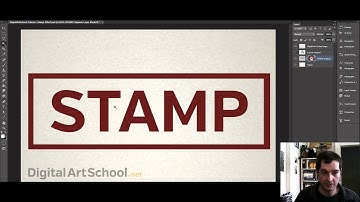 Rubber Stamp Photoshop Tutorial - Digital Art School