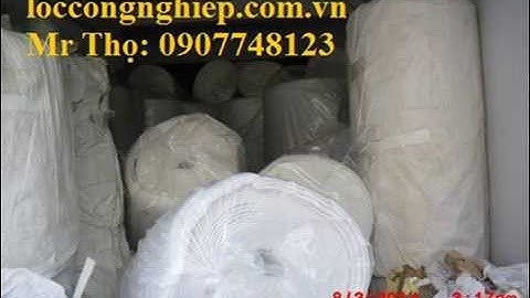 Bông lọc bụi G1, bông lọc bụi G2, bông lọc bụi G4