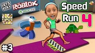 Let's Play ROBLOX #3:  SPEED RUN 4 REQUEST w/ Lexi! (FGTEEV Xbox One Gameplay / Slow Turtle Skit)