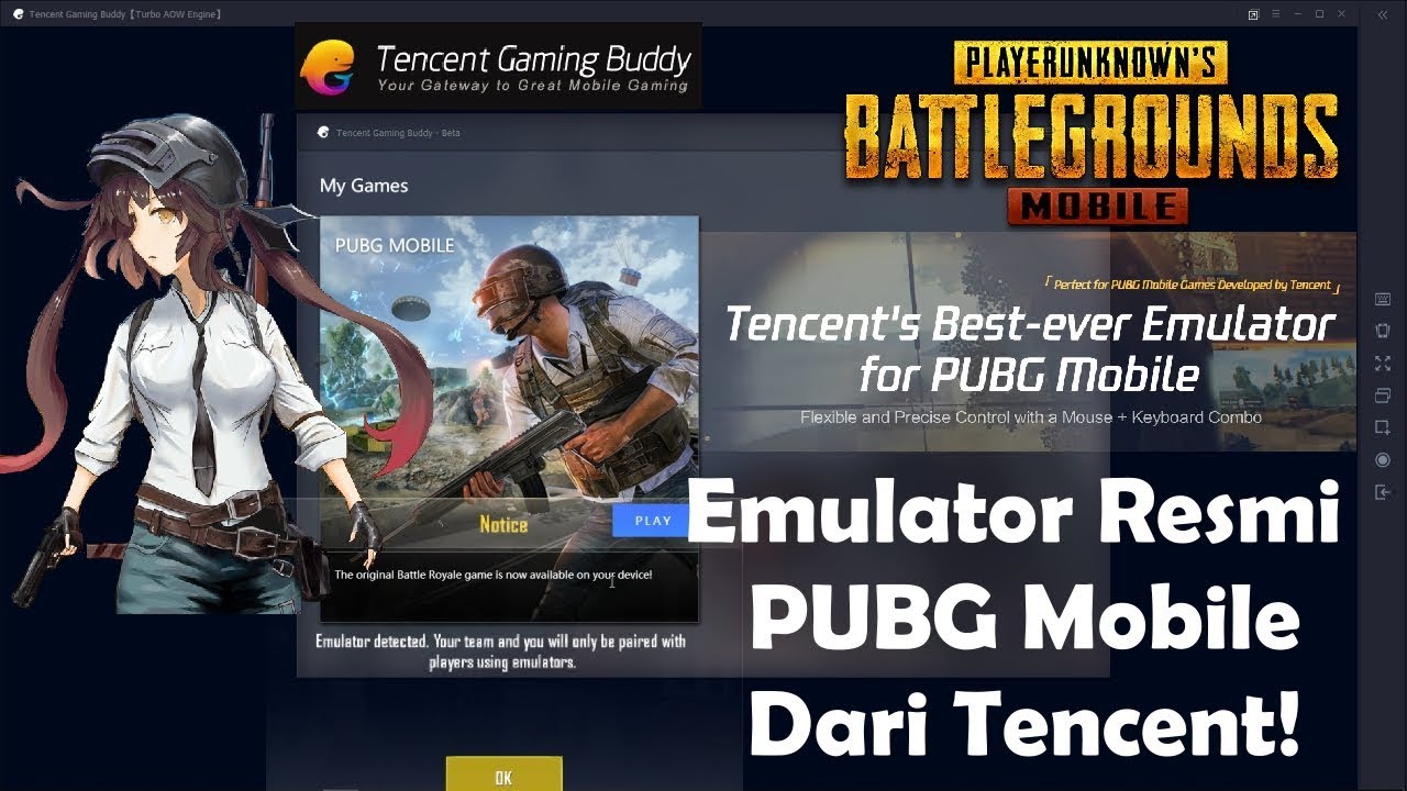 Tencent Gaming Buddy - Emulator Resmi PUBG Mobile Dari ...