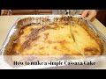 Bake Bibingka Recipe (Filipino coconut cake) - YouTube