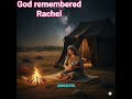 Mandrakes failed. God did not.#biblestories #christanshorts #bible #rachel #joseph