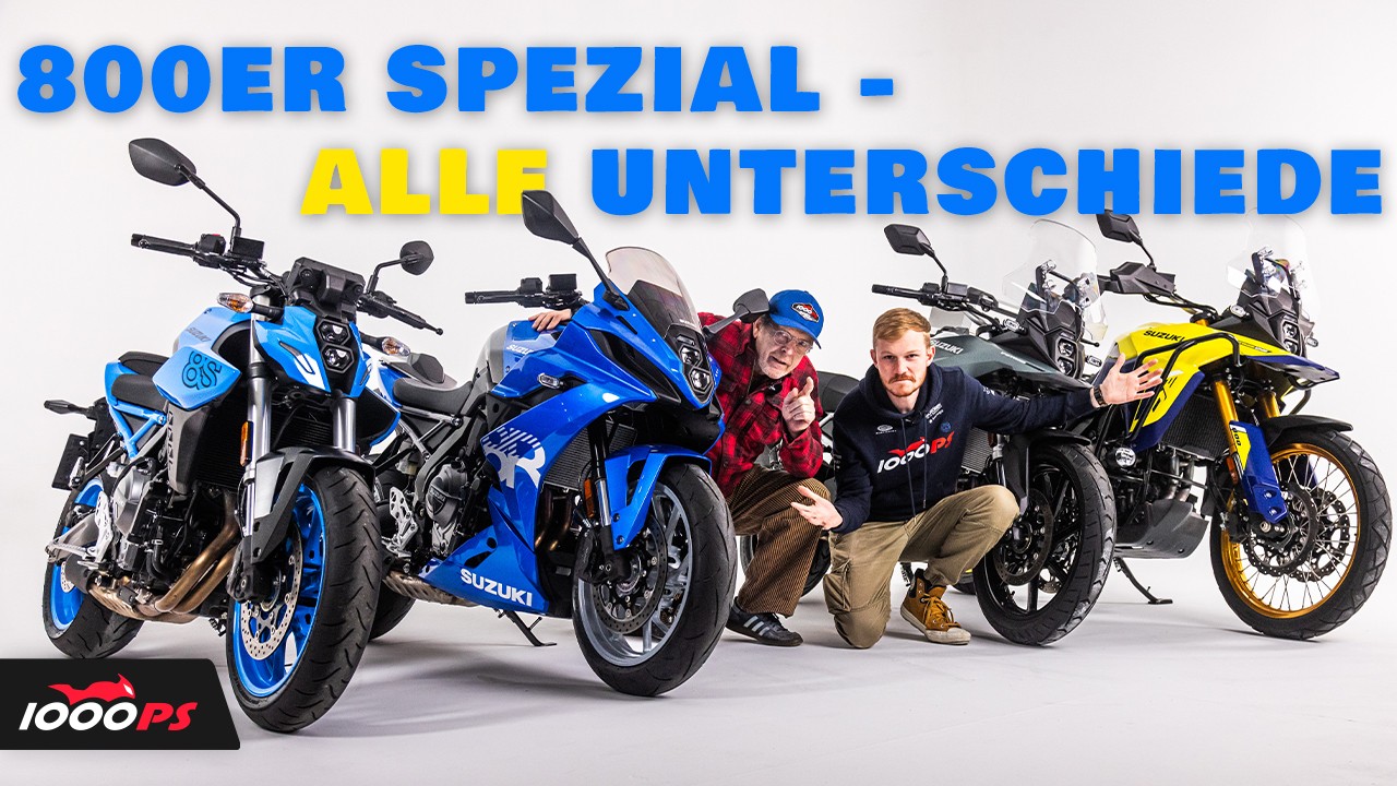 Welche für wen? - Suzuki 800er Modellreihe im Überblick