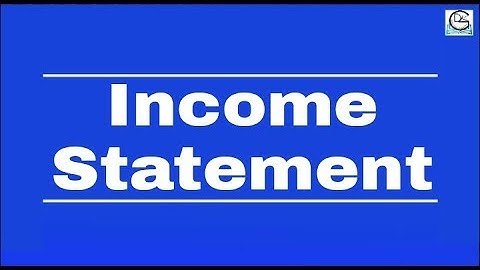 Income Statement | Financial Management | CA/CS/CMA | By Mohan Gupta | DK Gola Classes
