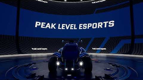 PEAK LEVEL ESPORTS - HIGHLIGHTED TEXT - HYPE CHAMBER RENDER (Unreal Engine)