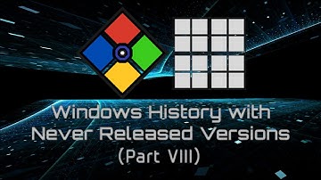 Windows History with Never Released Versions (Future Part 6, YET ANOTHER REFIXED AGAIN)