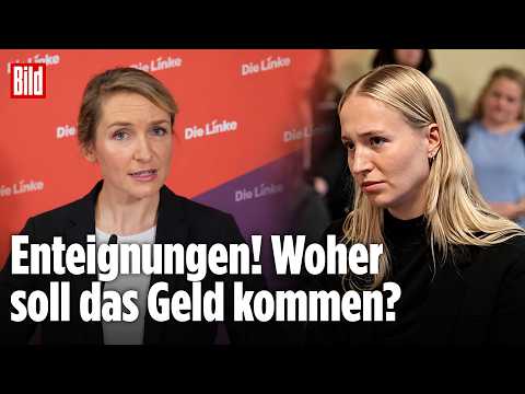 BILD-Reporter konfrontieren Linke: 16 Milliarden für Enteignungen! Wie soll Berlin das bezahlen?