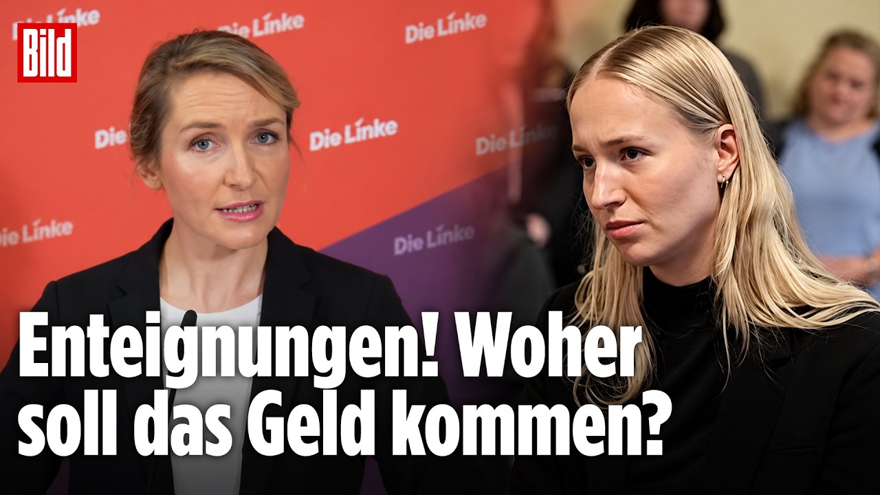 BILD-Reporter konfrontieren Linke: 16 Milliarden für Enteignungen! Wie soll Berlin das bezahlen?