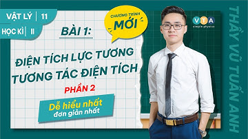 BÀI 1: ĐIỆN TÍCH, LỰC TƯƠNG TÁC ĐIỆN TÍCH | PHẦN 2 | VẬT LÝ 11 HỌC KÌ II CHƯƠNG TRÌNH MỚI