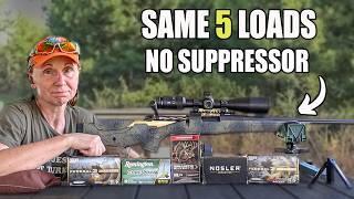 Bergara B14 Wilderness Sierra .308 - 100 Yard Group Comparison NO suppressor