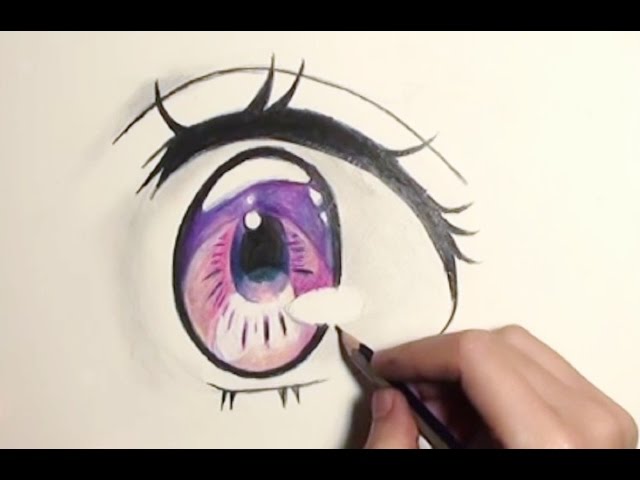 anime eyes Art Print by nitronsa,,C/ - X-Small  How to draw anime eyes, Anime  eye drawing, Eye drawing tutorials