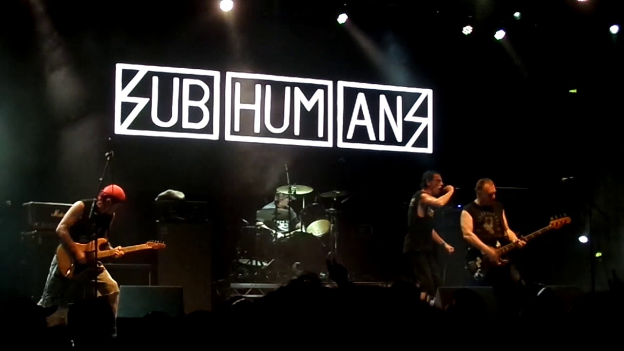 Subhumans day the country died