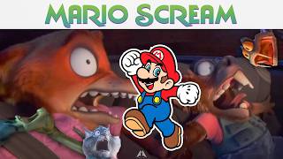 Zootopia 2 But Screams Got Replaced With Mario Scream Memes
