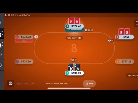 Bovada Poker App - High Stakes 2022 Gameplay