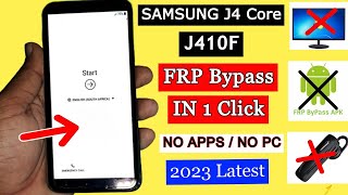 Samsung J4 Core FRP Bypass (J410F) Google Account Unlock | FRP Lock Remove Without PC Android 8.1.0
