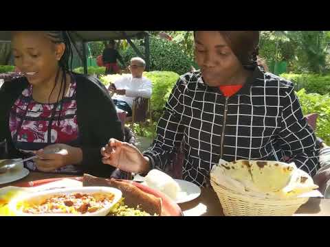 VLOG/  Exploring Ethiopian Food (INJERA) At Asmara Restaurant In Westlands, Nairobi.