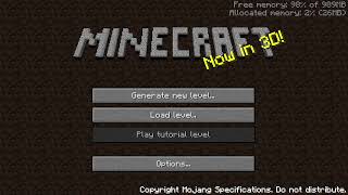 Indev-20100223 Menu Screen