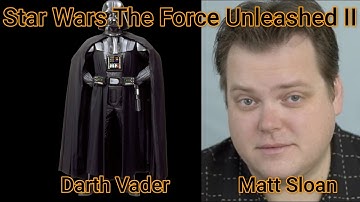 Characters and Voice Actors - Star Wars The Force Unleashed II