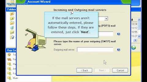 How to add a new email account to IncrediMail