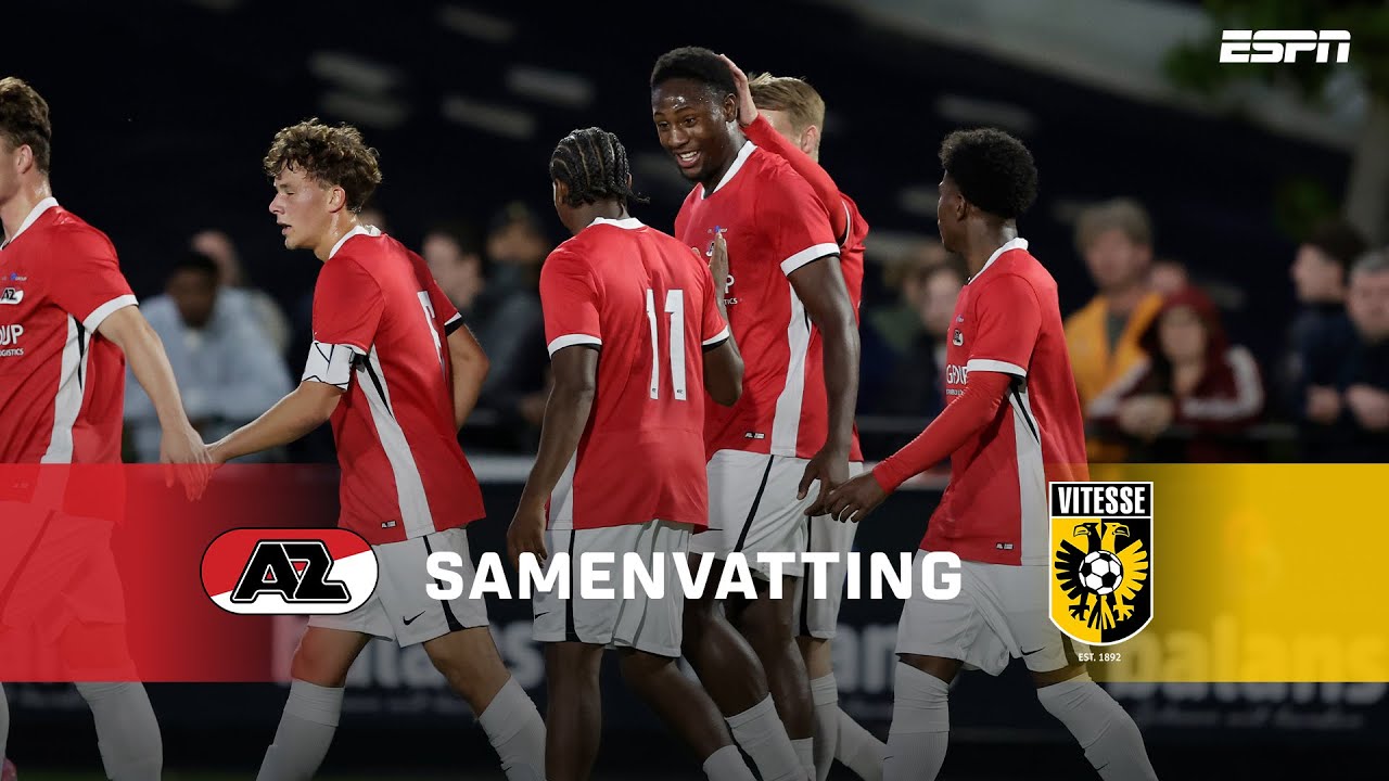 VITESSE KEERT TERUG met DOELPUNTRIJK DUEL! ⚽️⚽️⚽️⚽️ | Samenvatting Jong AZ - Vitesse