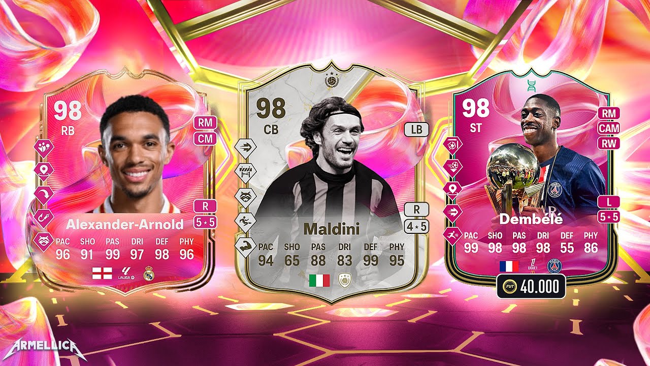 NOVA EVOLUÇÃO QUE DÁ PACK PRO EA FC 26!! MALDINI E ARNALDO EM DME!! - EA Sports FC 25 Ultimate Team
