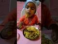 Eva eating daliya khichdi🐣
