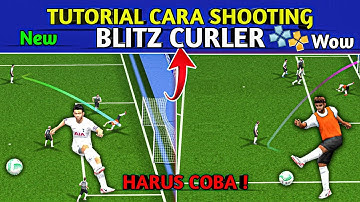 Ini Tutorial CARA SHOOTING BLITZ CURLER DI PES PPSSPP MENGKOL KE SISI GAWANG |°TUTORIAL
