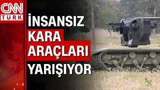 Türkiyenin insansız kara araçları görücüye çıktı