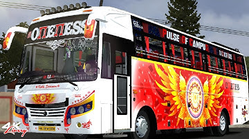 🛑 ONENESS | SCORPION 🧡|⚡ZEDONE BELLY DICKY 2+2 MOD LIVERY|  LIONKING GAMING#bussidmod #download🛑