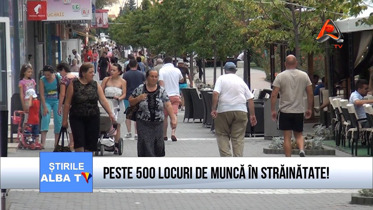 PESTE 500 LOCURI DE MUNCA IN STRAINATATE - YouTube